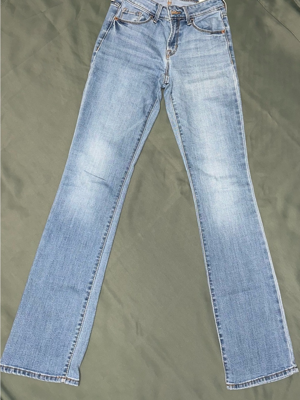 Old Navy Light Blue Wide-Leg Jeans